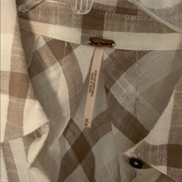 Free People Linen Flannel - Picture 2 of 2
